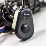 cablu cu intrerupator pentru bara sau proiector led - o iesire, 12-24v carguard