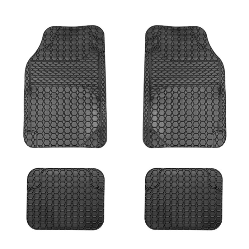 covorase auto universale ajustabile carguard - 68 x 44 cm / 44 x 34 cm pvc - negru covorase auto universale ajustabile carguard - 68 x 44 cm / 44 x 34 cm pvc - negru