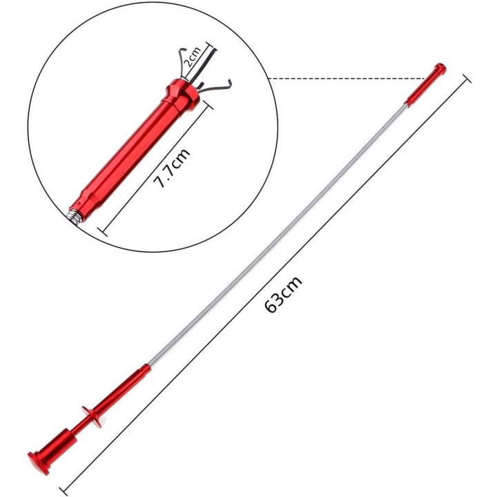 unealta recuperare cu magnet, gheare si led - 61 cm - carguard