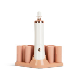 dispozitiv de curatat si uscator pensule de machiaj - 2 x aaa