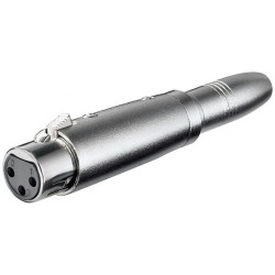 adaptor xlr mama   6,35 mono mama