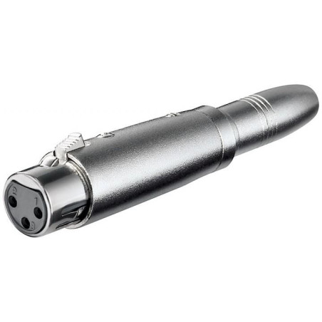adaptor xlr mama   6,35 mono mama