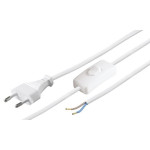 cablu de alimentare euro la 2 fire cu intrerupator 1.5m