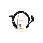 cablu de alimentare euro tata cotit - iec-320-c7 cotit, 2m, negru, nedis cablu de alimentare euro tata cotit - iec-320-c7 cotit, 2m, negru, nedis