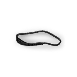 organizator de cabluri cu scai, set 6 bucati, negru, nedis