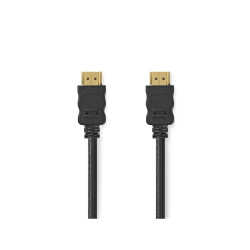 cablu hdmi de mare viteza cu ethernet 4k60hz, 10m, negru, nedis