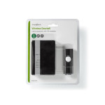 sonerie fara fir nedis, 36 melodii, 80db, negru