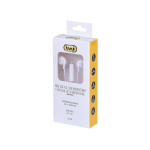 casti in-ear cu fir, microfon hmp 696 m, 1.2m, alb, trevi