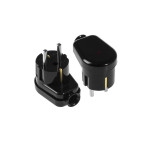 stecher shuko iesire laterala negru, martor led wt-16u/s plastrol