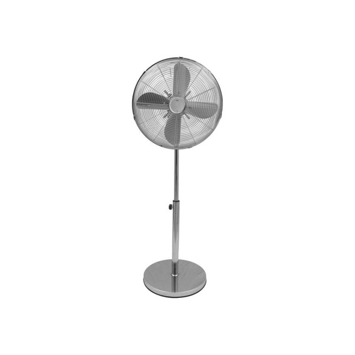 ventilator cu picior 45cm, 50w, inaltime 1.5m, metal, well cool