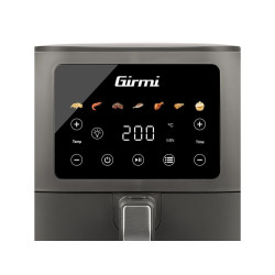 friteuza cu aer cald girmi fg92, 1700w, 8l, 7 programe