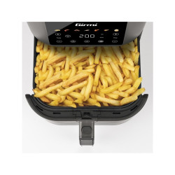 friteuza cu aer cald girmi fg92, 1700w, 8l, 7 programe