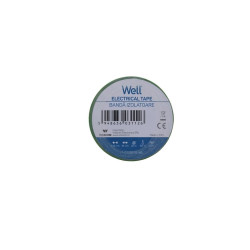 banda izolatoare 1.9 cm x 20 m - galben/verde, set 10 bucati, well
