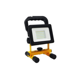 proiector led portabil reincarcabil, 20w, 2000lm, ip44, well