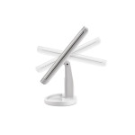oglinda cosmetica cu led girmi be05, 34x23.5cm, portabila, alimentare usb-c / 4x aaa