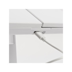 oglinda cosmetica cu led girmi be05, 34x23.5cm, portabila, alimentare usb-c / 4x aaa