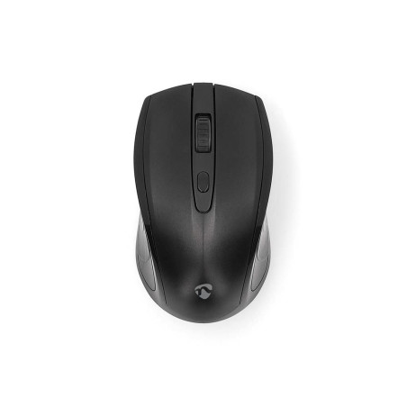 mouse wireless nedis, 1600dpi, 4 butoane, negru