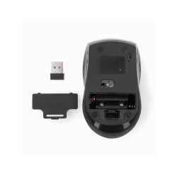 mouse wireless nedis, 1600dpi, 4 butoane, negru