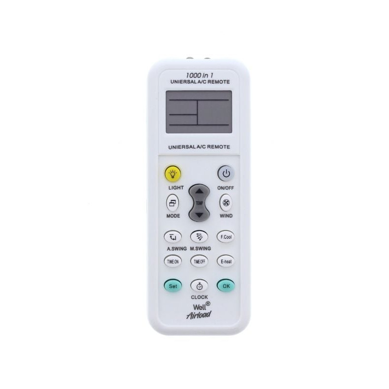 telecomanda universala pentru aparate de aer conditionat well