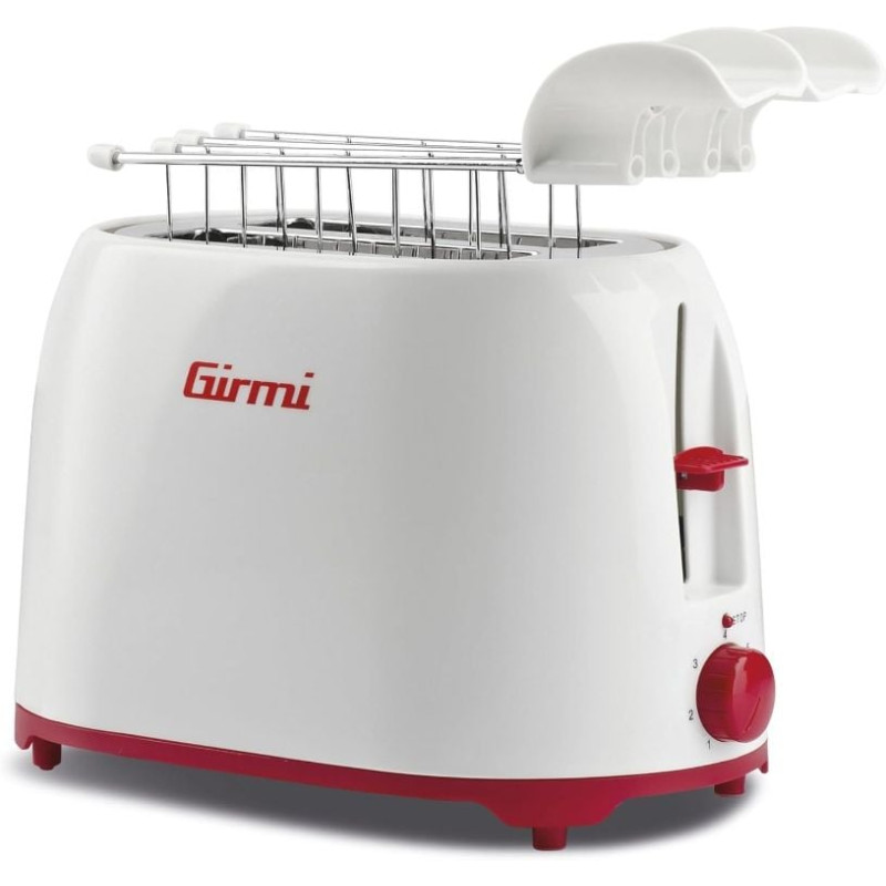 prajitor de paine girmi tp10, 750w, 7 niveluri de rumenire, alb