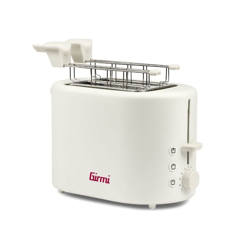 prajitor de paine toaster girmi tp21, 685-815w, 6 niveluri de rumenire, alb