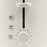 prajitor de paine toaster girmi tp21, 685-815w, 6 niveluri de rumenire, alb