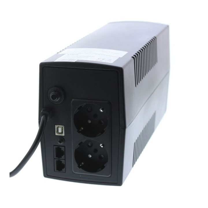 ups line interactiv 850va/510w well paladin, afisaj lcd