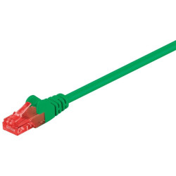 cablu de retea u/utp goobay, cat6, patch cord, 7.5m, verde