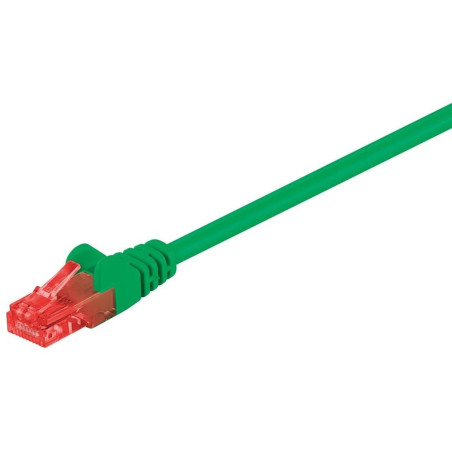 cablu de retea u/utp goobay, cat6, patch cord, 7.5m, verde