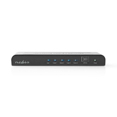 splitter hdmi nedis 4-porturi - 1x intrare hdmi - 4x iesire hdmi 4k2k@60fps
