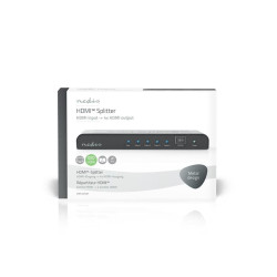 splitter hdmi nedis 4-porturi - 1x intrare hdmi - 4x iesire hdmi 4k2k@60fps