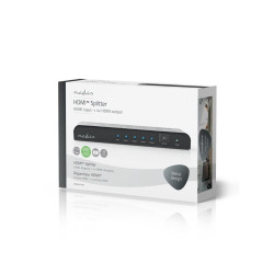 splitter hdmi nedis 4-porturi - 1x intrare hdmi - 4x iesire hdmi 4k2k@60fps