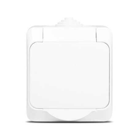 priza pt ip44, alb, schuko