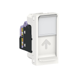 priza rj45 utp cat6 1m, alb, schneider