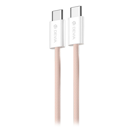 cablu usb-c - usb-c 1m 60w 3a - roz