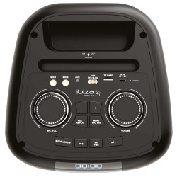 boxa portabila 2x8"/20cm 200w rms cu usb/sd/bluetooth