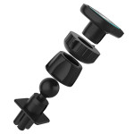 suport auto telefon magnetic - negru