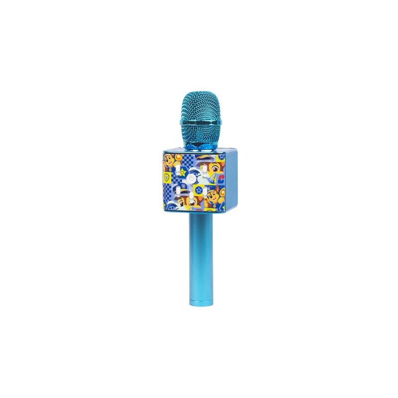 microfon karaoke paw patrol - albastru