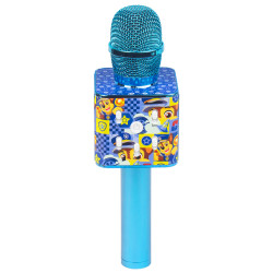 microfon karaoke paw patrol - albastru