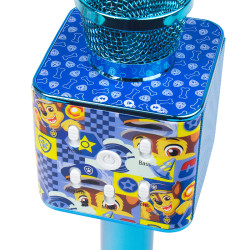 microfon karaoke paw patrol - albastru