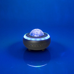 boxa portabila cu efect astro si led