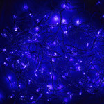 instalatie craciun 100led-uri albastre 8m