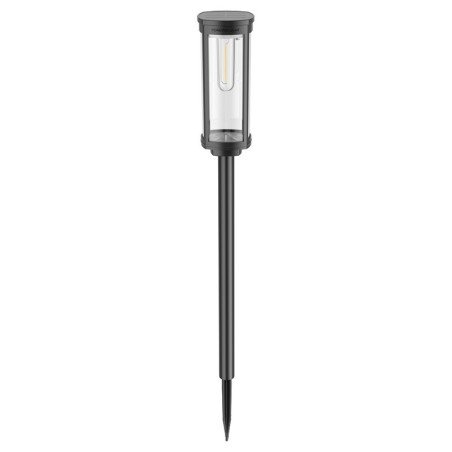 lampa led gradina cu incarcare solara 3000k ip44