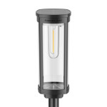 lampa led gradina cu incarcare solara 3000k ip44