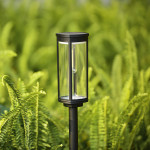 lampa led gradina cu incarcare solara 3000k ip44