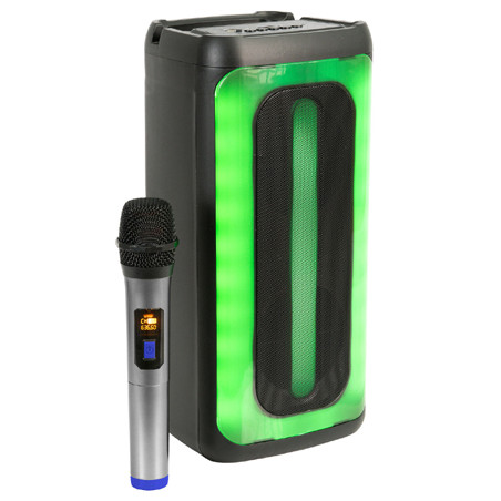 boxa portabila 2x4"/10cm 50w tws bt/fm/usb/msd