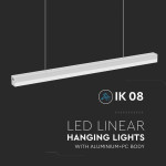 corp iluminat led liniar 120cm 40w 4000k alb neutru - alb corp iluminat led liniar 120cm 40w 4000k alb neutru - alb