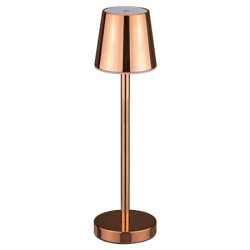 lampa de masa 3w 3000k dimabil cu acumulator 4000mah - auriu