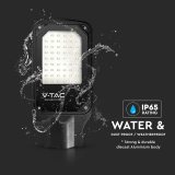 corp iluminat stradal led 30w 4000k - negru