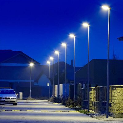 corp iluminat stradal led 30w 4000k - negru